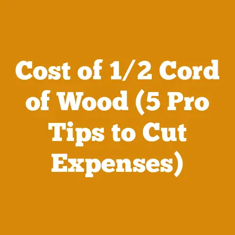 Cost of 1/2 Cord of Wood (5 Pro Tips to Cut Expenses)