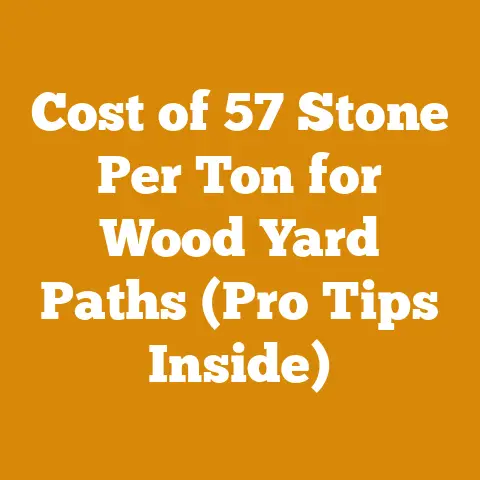 Cost of 57 Stone Per Ton for Wood Yard Paths (Pro Tips Inside)