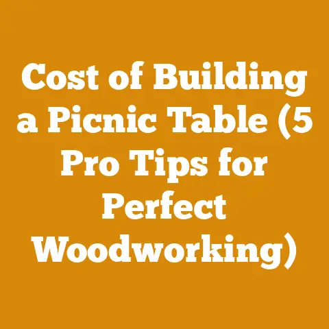 Cost of Building a Picnic Table (5 Pro Tips for Perfect Woodworking)