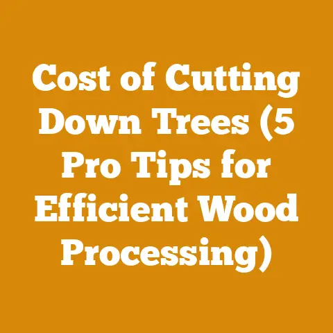 Cost of Cutting Down Trees (5 Pro Tips for Efficient Wood Processing)