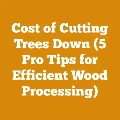 Cost of Cutting Trees Down (5 Pro Tips for Efficient Wood Processing)