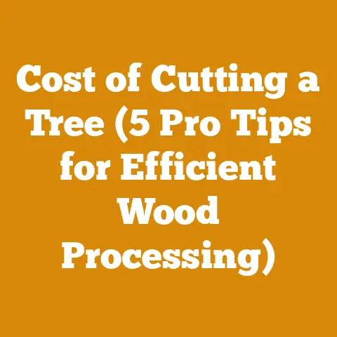 Cost of Cutting a Tree (5 Pro Tips for Efficient Wood Processing)