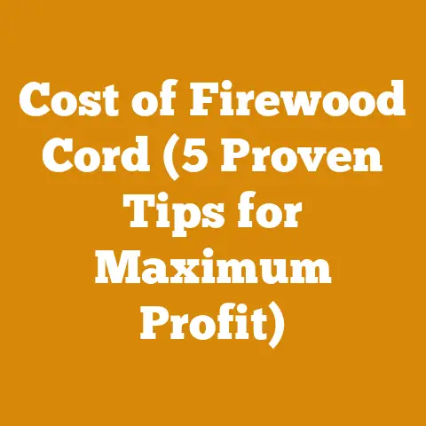 Cost of Firewood Cord (5 Proven Tips for Maximum Profit)