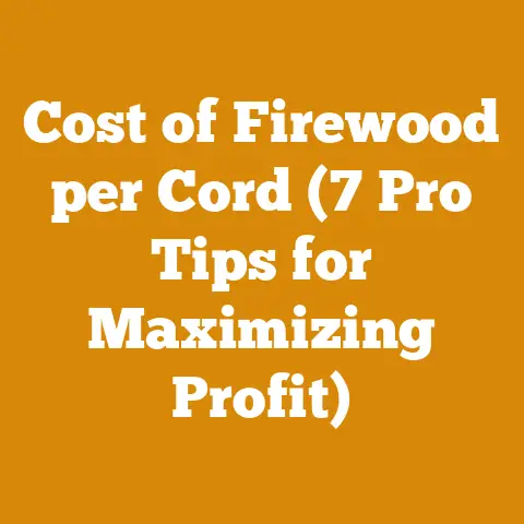 Cost of Firewood per Cord (7 Pro Tips for Maximizing Profit)