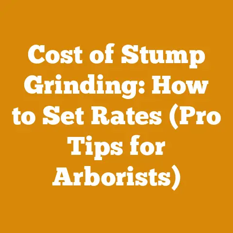 Cost of Stump Grinding: How to Set Rates (Pro Tips for Arborists)