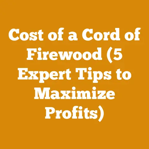 Cost of a Cord of Firewood (5 Expert Tips to Maximize Profits)