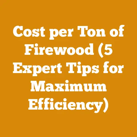 Cost per Ton of Firewood (5 Expert Tips for Maximum Efficiency)