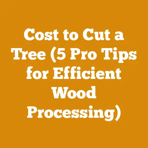 Cost to Cut a Tree (5 Pro Tips for Efficient Wood Processing)