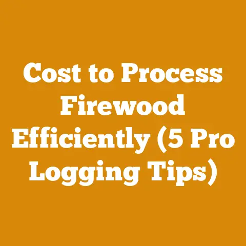Cost to Process Firewood Efficiently (5 Pro Logging Tips)
