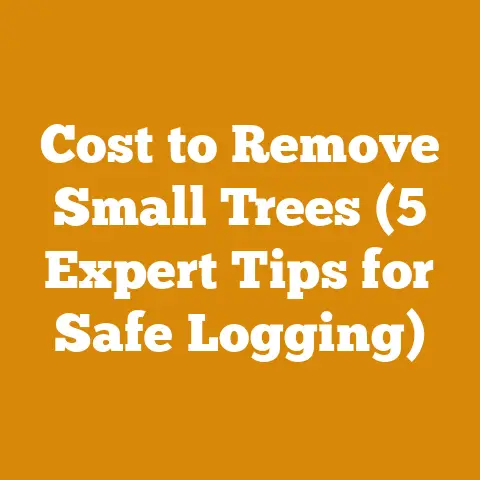 Cost to Remove Small Trees (5 Expert Tips for Safe Logging)