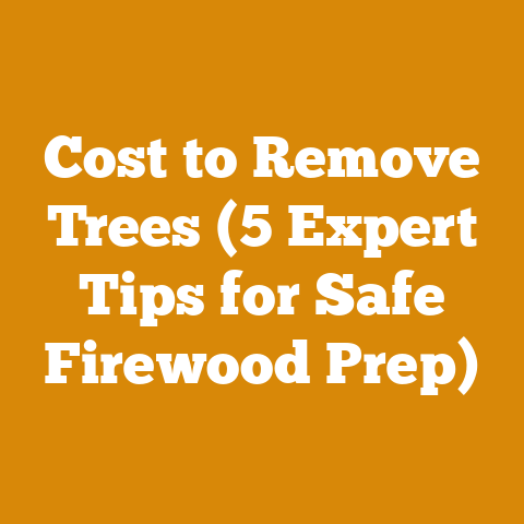 Cost to Remove Trees (5 Expert Tips for Safe Firewood Prep)