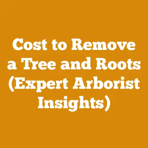 Cost to Remove a Tree and Roots (Expert Arborist Insights)