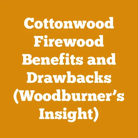 Cottonwood Firewood Benefits and Drawbacks (Woodburner’s Insight)