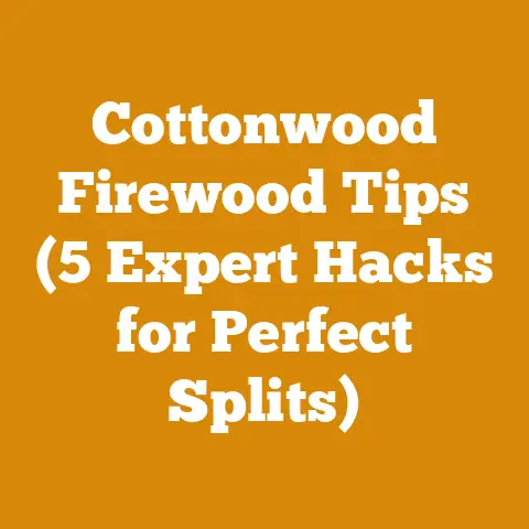 Cottonwood Firewood Tips (5 Expert Hacks for Perfect Splits)