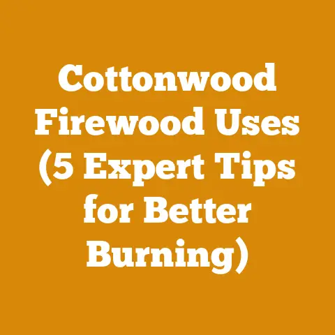 Cottonwood Firewood Uses (5 Expert Tips for Better Burning)