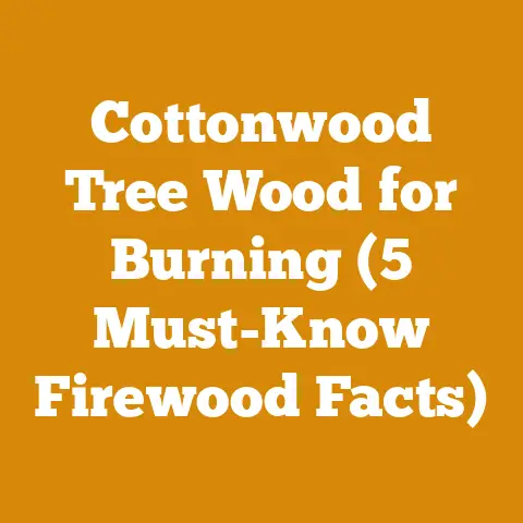 Cottonwood Tree Wood for Burning (5 Must-Know Firewood Facts)