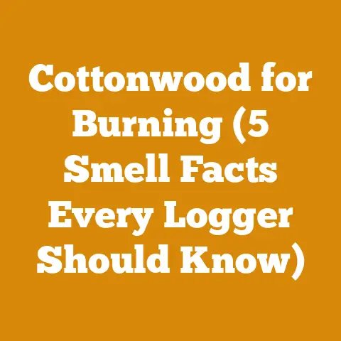 Cottonwood for Burning (5 Smell Facts Every Logger Should Know)
