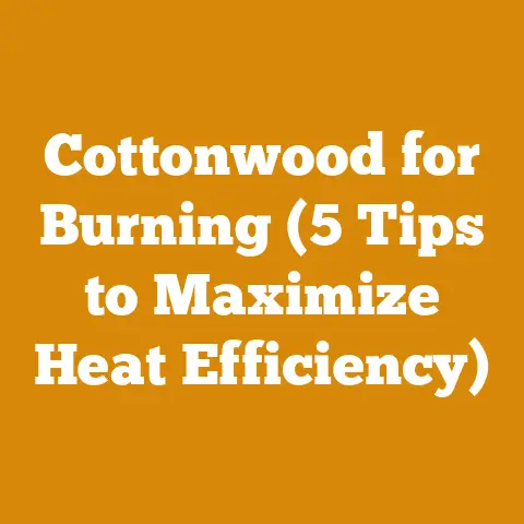 Cottonwood for Burning (5 Tips to Maximize Heat Efficiency)