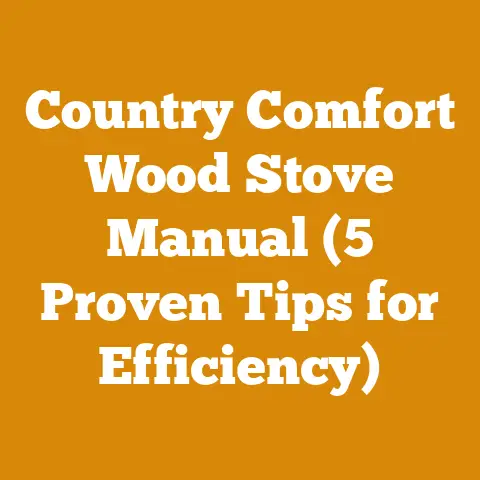 Country Comfort Wood Stove Manual (5 Proven Tips for Efficiency)