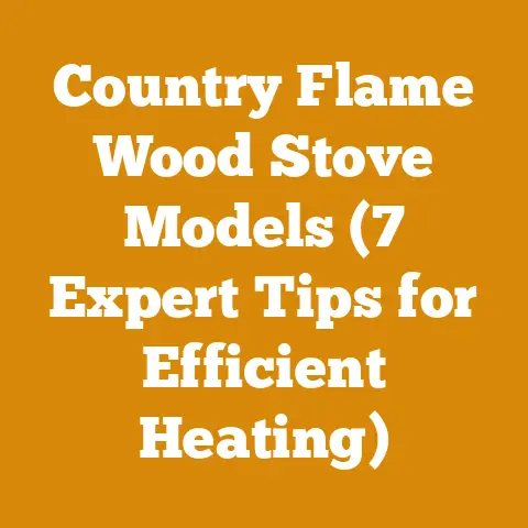 Country Flame Wood Stove Models (7 Expert Tips for Efficient Heating)