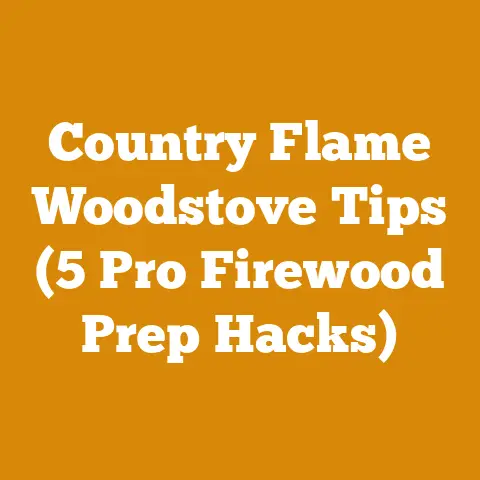 Country Flame Woodstove Tips (5 Pro Firewood Prep Hacks)