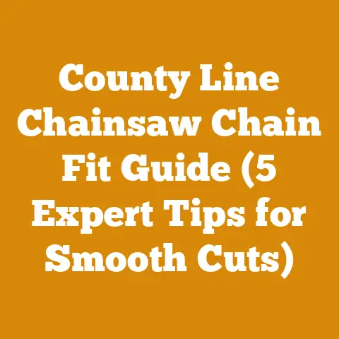 County Line Chainsaw Chain Fit Guide (5 Expert Tips for Smooth Cuts)