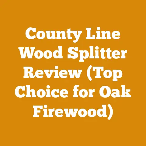 County Line Wood Splitter Review (Top Choice for Oak Firewood)