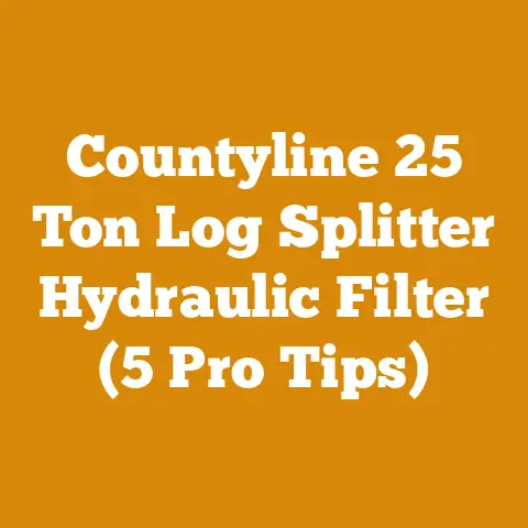Countyline 25 Ton Log Splitter Hydraulic Filter (5 Pro Tips)