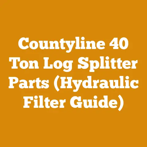 Countyline 40 Ton Log Splitter Parts (Hydraulic Filter Guide)