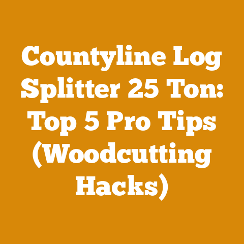 Countyline Log Splitter 25 Ton: Top 5 Pro Tips (Woodcutting Hacks)