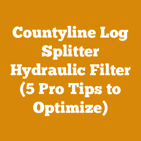 Countyline Log Splitter Hydraulic Filter (5 Pro Tips to Optimize)