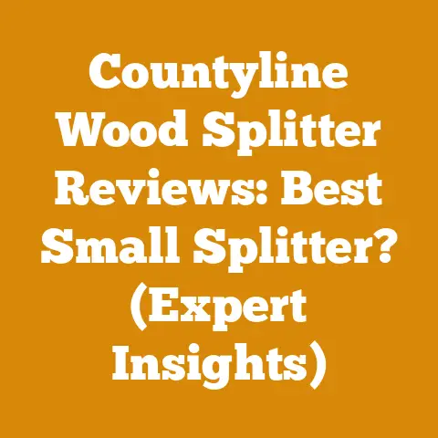 Countyline Wood Splitter Reviews: Best Small Splitter? (Expert Insights)