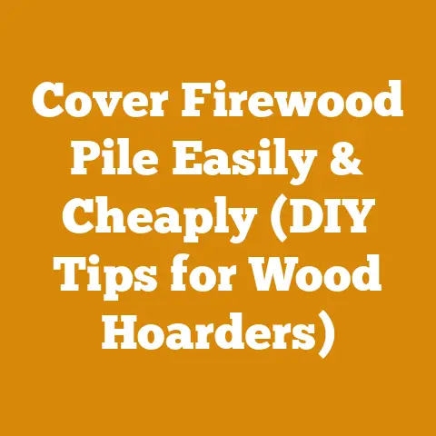 Cover Firewood Pile Easily & Cheaply (DIY Tips for Wood Hoarders)