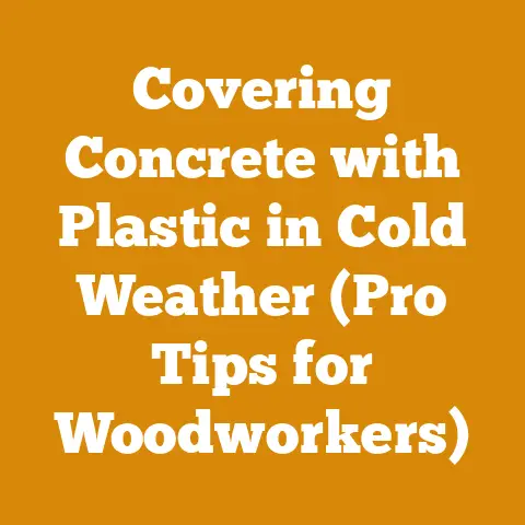 Covering Concrete with Plastic in Cold Weather (Pro Tips for Woodworkers)