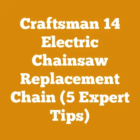 Craftsman 14 Electric Chainsaw Replacement Chain (5 Expert Tips)