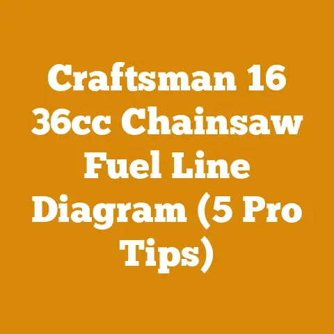 Craftsman 16 36cc Chainsaw Fuel Line Diagram (5 Pro Tips)