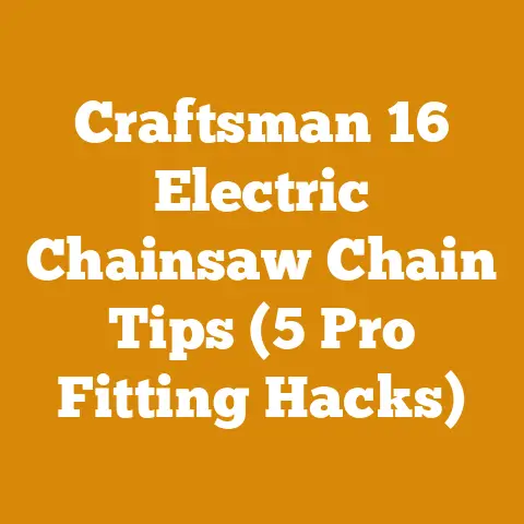 Craftsman 16 Electric Chainsaw Chain Tips (5 Pro Fitting Hacks)