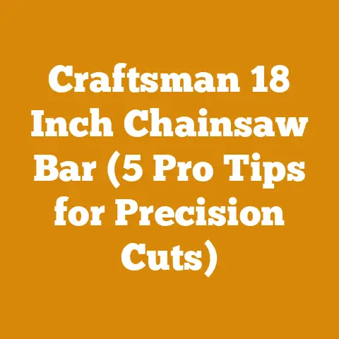 Craftsman 18 Inch Chainsaw Bar (5 Pro Tips for Precision Cuts)