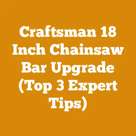 Craftsman 18 Inch Chainsaw Bar Upgrade (Top 3 Expert Tips)