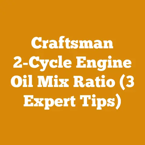Craftsman 2-Cycle Engine Oil Mix Ratio (3 Expert Tips)