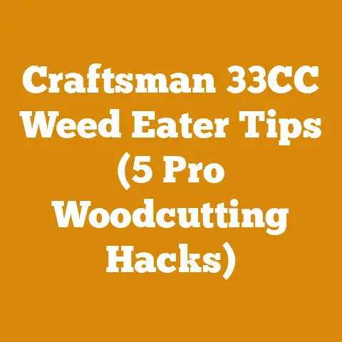 Craftsman 33CC Weed Eater Tips (5 Pro Woodcutting Hacks)