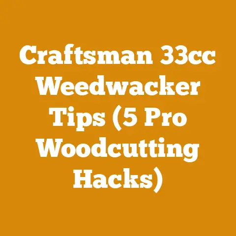Craftsman 33cc Weedwacker Tips (5 Pro Woodcutting Hacks)