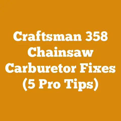 Craftsman 358 Chainsaw Carburetor Fixes (5 Pro Tips)