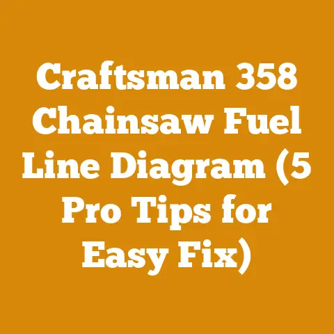 Craftsman 358 Chainsaw Fuel Line Diagram (5 Pro Tips for Easy Fix)