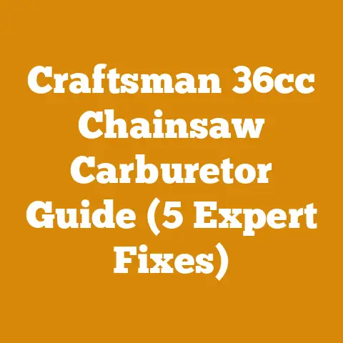 Craftsman 36cc Chainsaw Carburetor Guide (5 Expert Fixes)