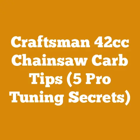 Craftsman 42cc Chainsaw Carb Tips (5 Pro Tuning Secrets)