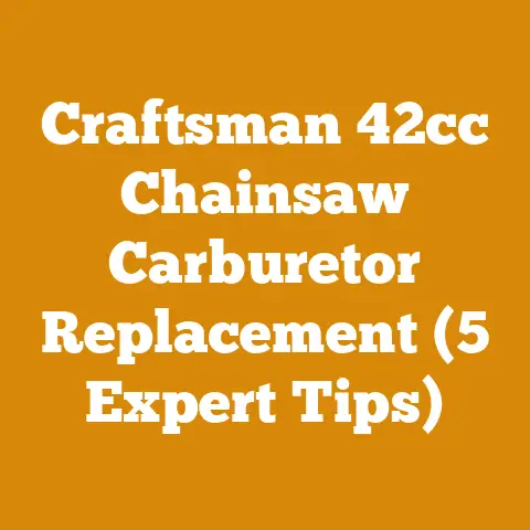 Craftsman 42cc Chainsaw Carburetor Replacement (5 Expert Tips)