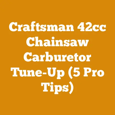 Craftsman 42cc Chainsaw Carburetor Tune-Up (5 Pro Tips)