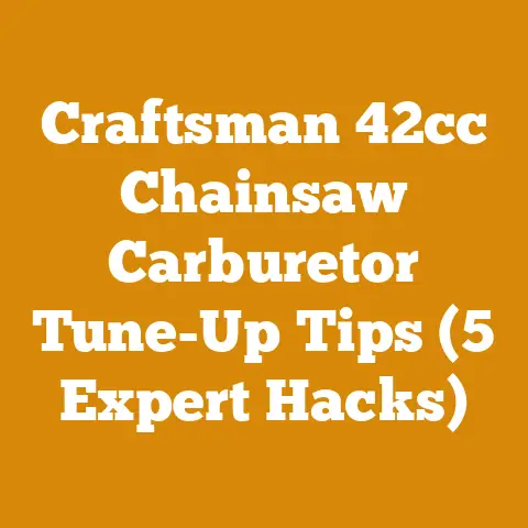 Craftsman 42cc Chainsaw Carburetor Tune-Up Tips (5 Expert Hacks)