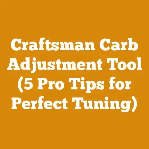 Craftsman Carb Adjustment Tool (5 Pro Tips for Perfect Tuning)